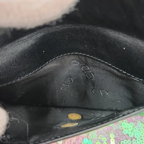 Christian Dior Black Leather Compact Wallet - Picture 11 of 13